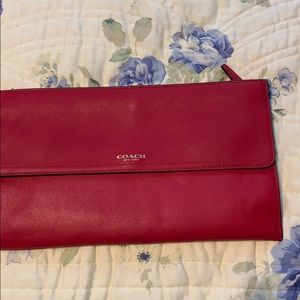 Large wallet/clutch. COACH